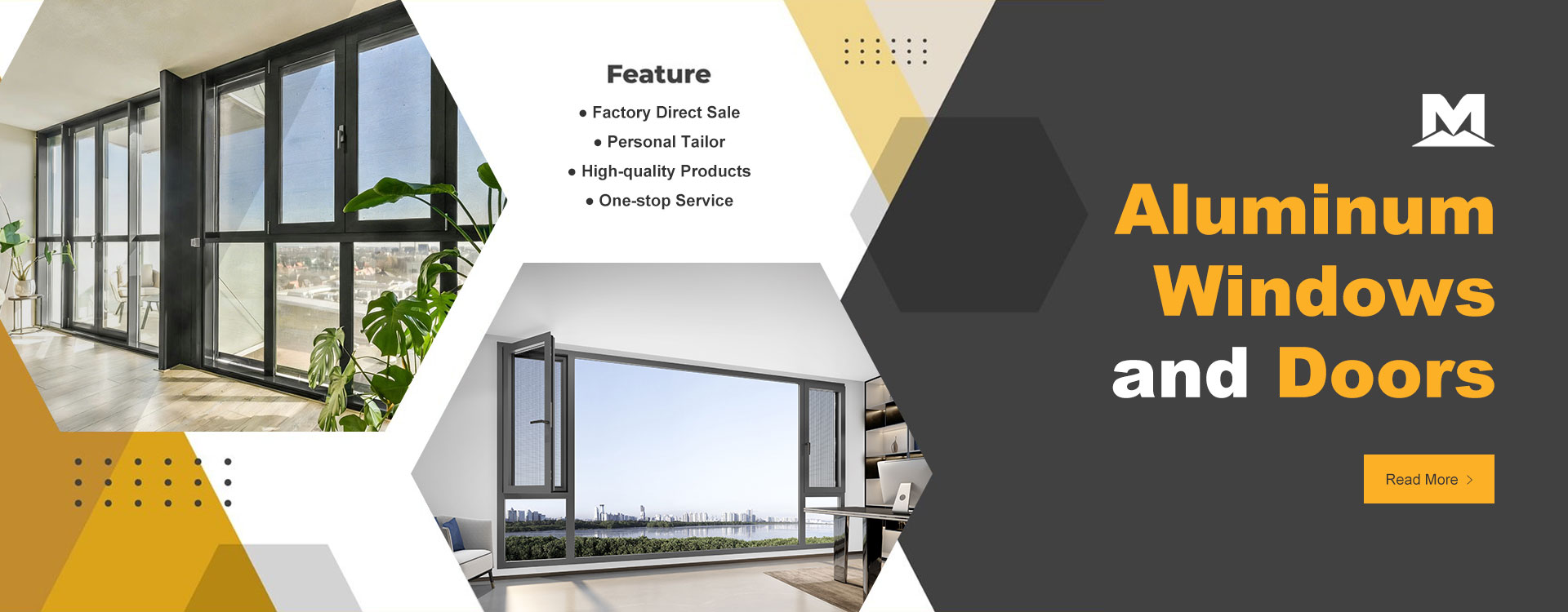 China-Fabrik für Aluminiumfenster und -türen